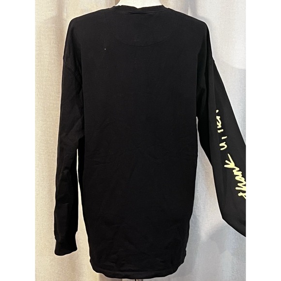 H&M Divided‎ 2020 Arianna Grande Tour Long Sleeve Shirt Small Black - Picture 4 of 6